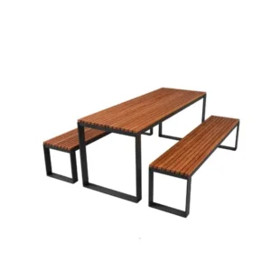 MESA WOODS PICNIC COM BANCOS