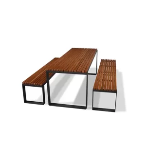 MESA WOODS PICNIC COM BANCOS