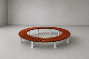 BANCO CIRCULAR-CINZA CLARO-ÚLTIMA